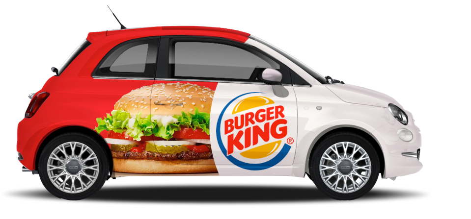 Adverttu Showcase: BurgerKing branded vehicle